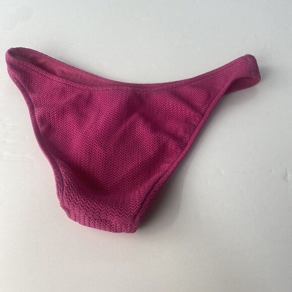 Seafolly Women's High Cut Pant‎ Bikini Bottom Swimsuit Pink SIZE 12 New - Picture 6 of 11